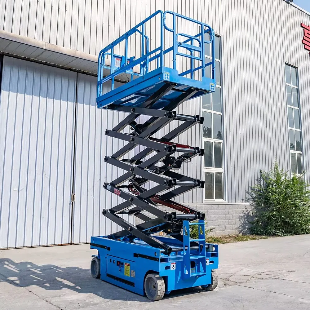 Customizable 7m 12m Electric Scissor Lift Table Hydraulic Work Platform Scissor Lift for Elevated Personnel