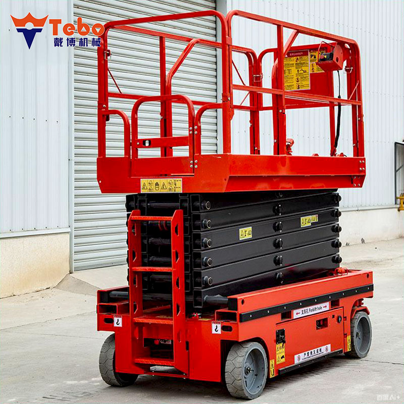 Diesel Scissor Aerial Work Platform with Heavy Duty Capacity for Outdoor Use