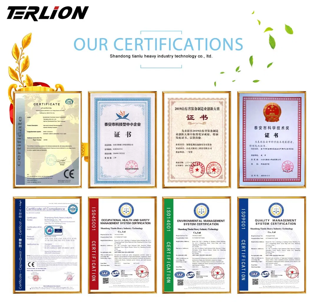 Certificates