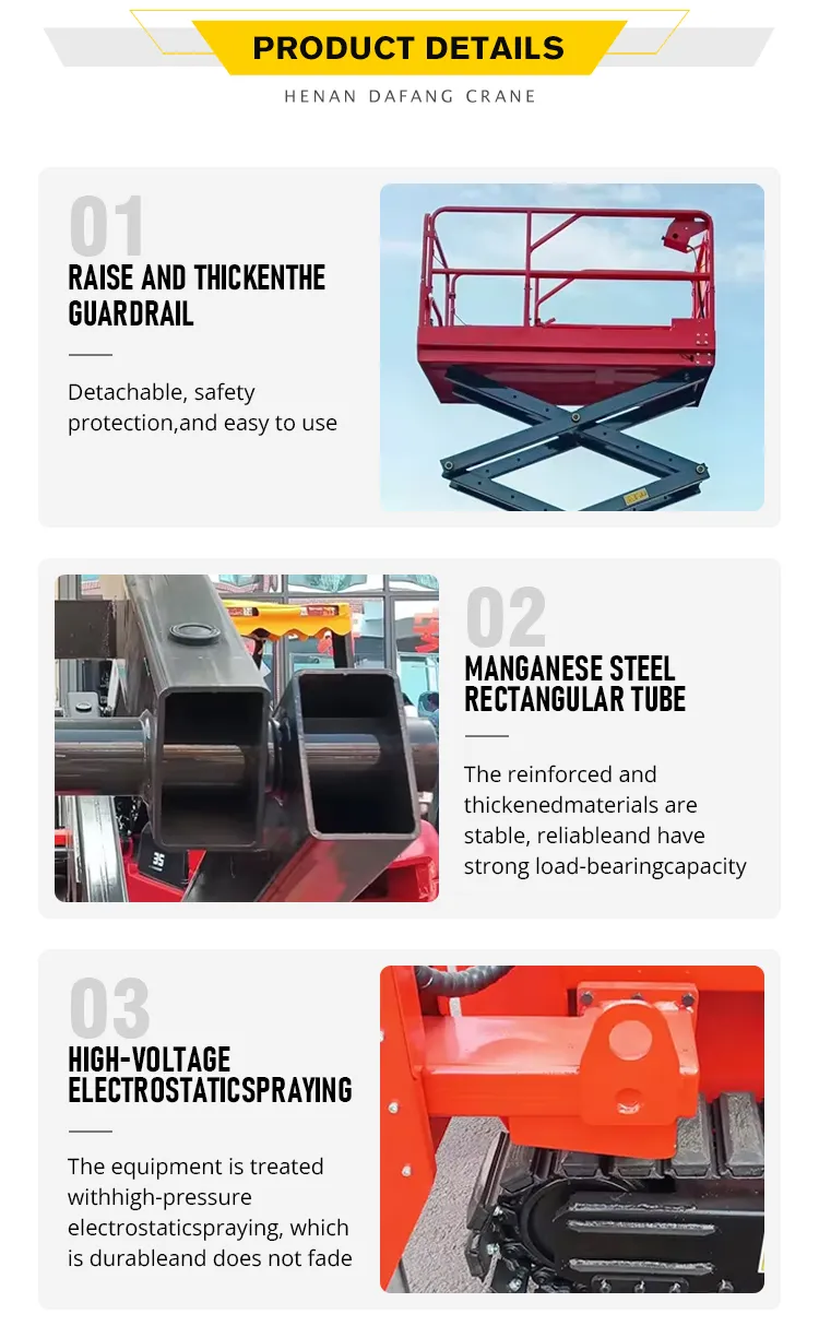 Crawler Tracked Scissor Lift 3