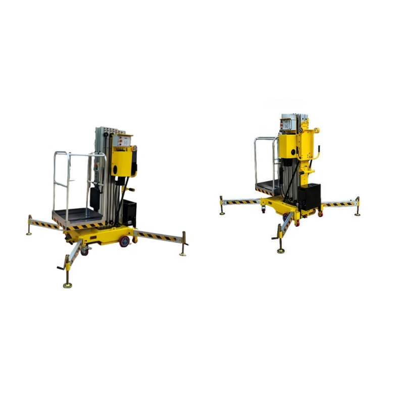 Tianlu 6m Vertical Lift Single Mast Hot Selling Australia New Design