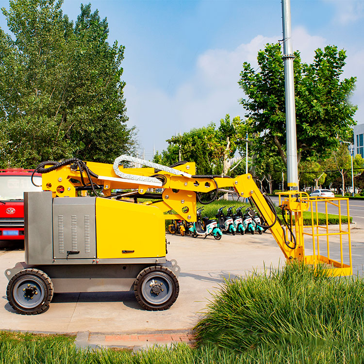 8~20m Hydraulic Forklift Car Self-Walking Mobile Lifting Telescopic Towable Articulated Self Propelled Crank Arm Man Table Aerial Work Platform Boom Lift