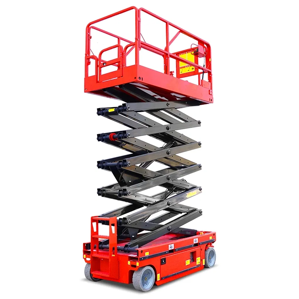 Green and Environmentally Friendly Hydraulic Mobile Scissor Lift for Mining Operations