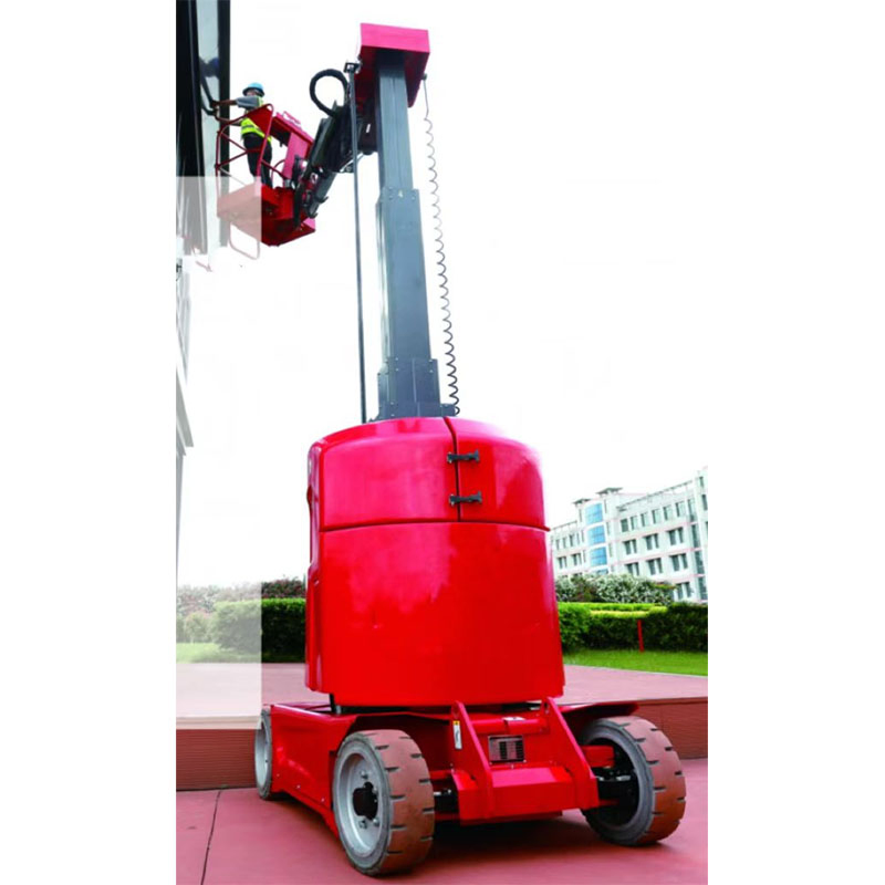 Hot Selling Electric Driving Vertical Mast Boom Lift Telescopic Mast Lift