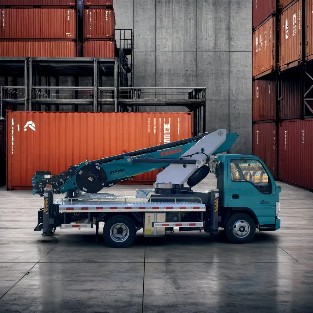 15-30m Manual Remote Control Mobile Elevated Work Platform for Secure High-Altitude Tasks Aerial Lift Work Platform