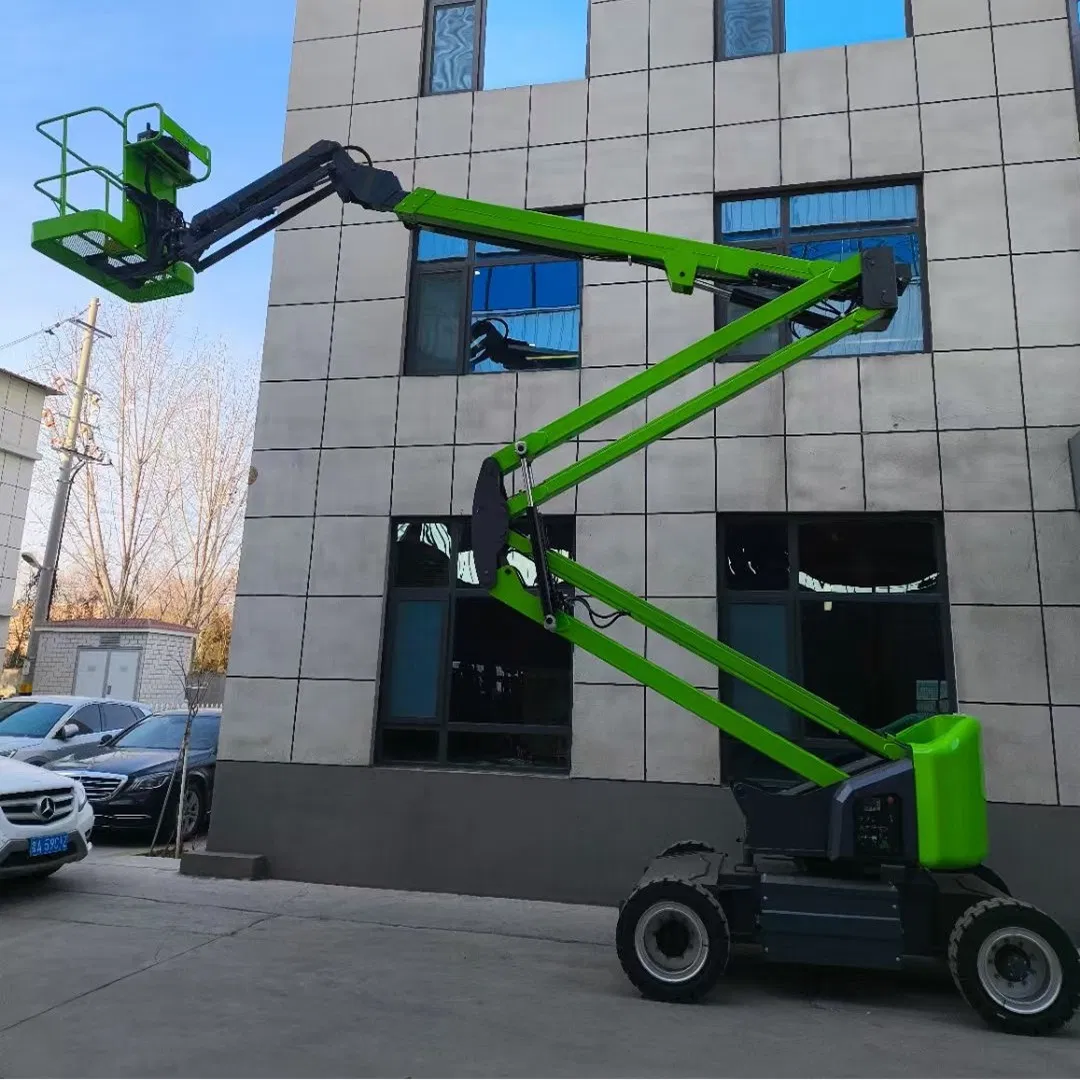 High Quality Outdoor Electric/Diesel Articulated Boom Aerial Work Platform Articulated Spider Boom Lifting Platform