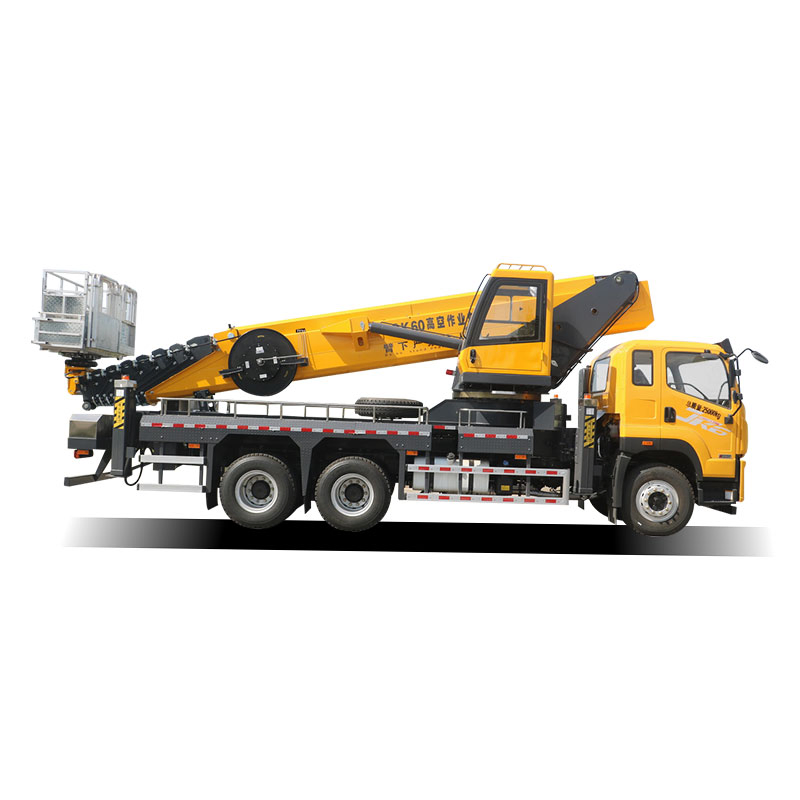 60m High Altitude Operation Truck Electric Boom Lift Aerial Work Platform Trucks with Remote Control for Sale