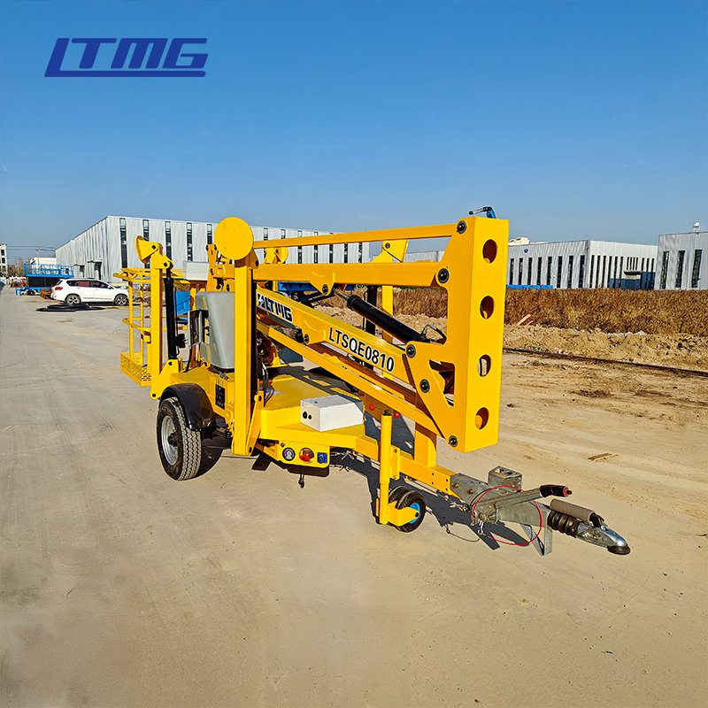 Ltmg Hydraulic Man Mobile Bucket Aerial Work Towable Articulated Telescopic Cherry Picker Trailer Mounted Spider Boom Lift