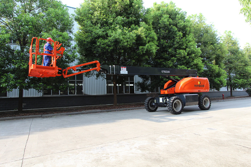 14m 16m 18m 20m 22m Electric Lifting Equipment Self-Propelled Cherry Picker Aerial Work Platform Articulated Boom Man Lift with CE