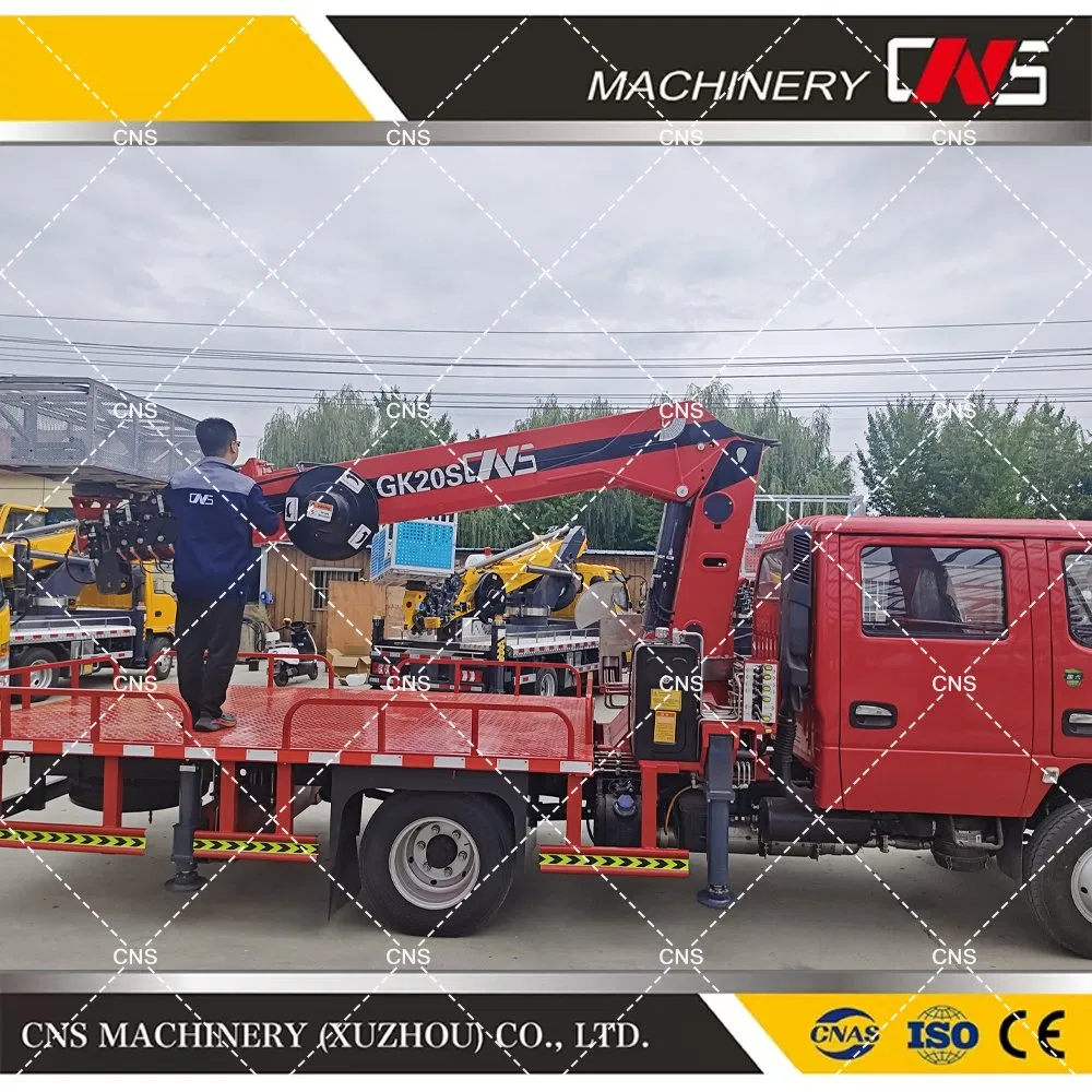 Outdoor Ladder Lift Truck Hydraulic Rising Lift Platform Basket Track Boom Lift Aerial Work Platform