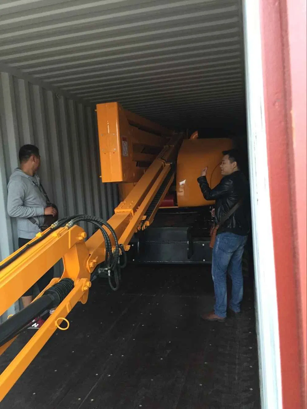 12-28m Electric Li-ion Articulating Boom Lifts Aerial Working Platform