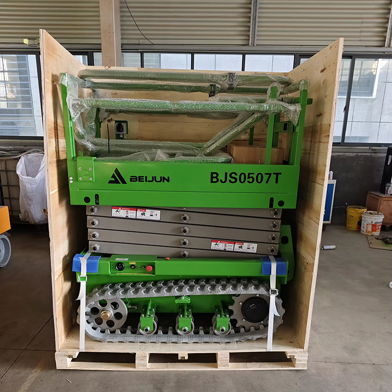 3m-16m Mobile Mini Manlift Automatic Aerial Work Platform Electric Self-Propelled Scissor Lift