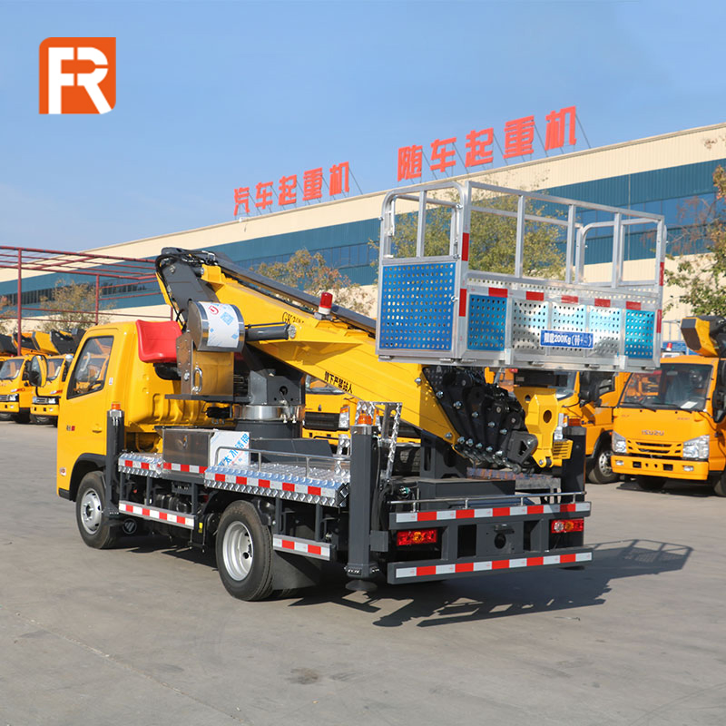 18-60 Meters Hydraulic Telescopic Boom Aerial Work Platform Large Heavy Duty Man Lift Factory Direct Sale Aerial Platform