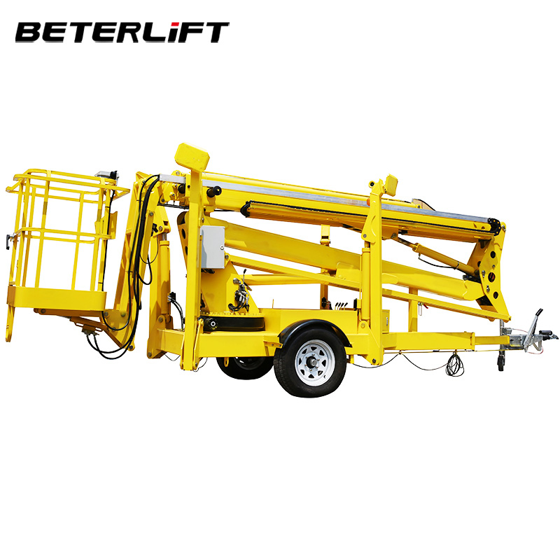 Professional High Quality Hydraulic Articulating Diesel Engine Towable on Promotion Lifting Height Boom Lifts