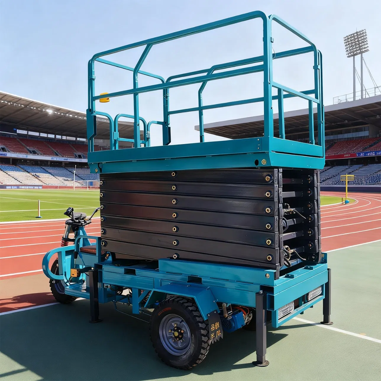 Vehicle Truck Mounted Scissor Hydraulic Lift Table Aerial Working Platform