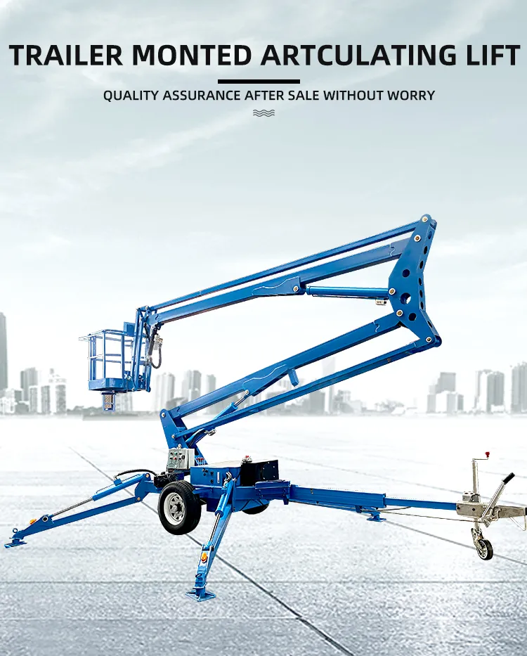 Articulating Boom Lift Display