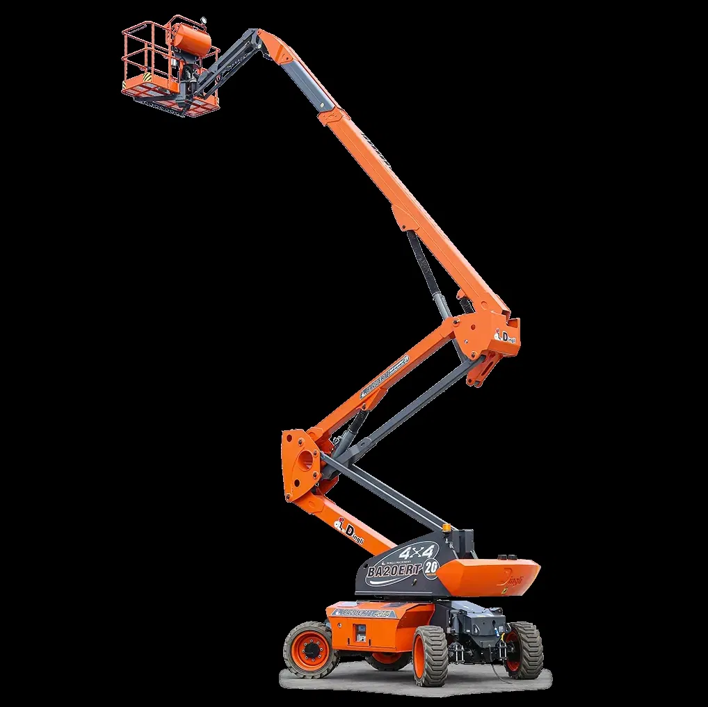 China New 20m Electric Ariel Working Platform Za20je Boom Lifts