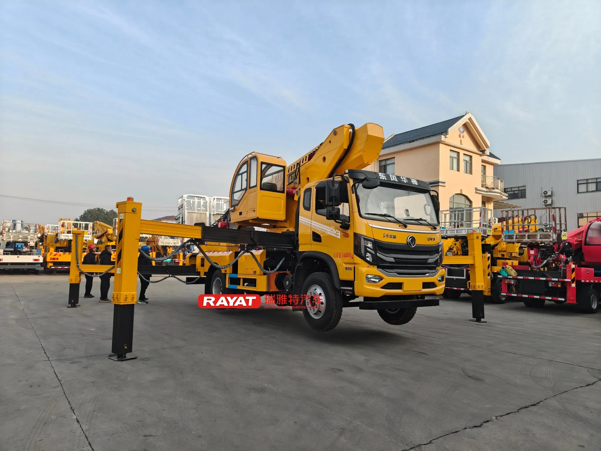 Dongfeng 47-Meter Vehicle-Mounted Aerial Work Platform Truck Mounted Boom Lift