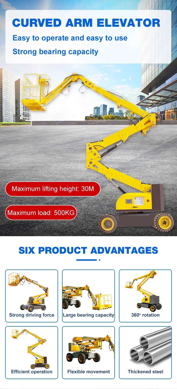 Wheel Articulated Boom Lift Overview