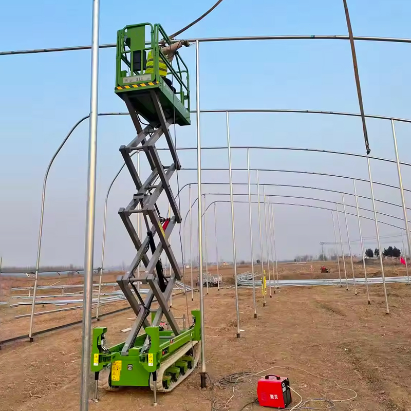 3m-16m Mobile Mini Manlift Automatic Aerial Work Platform Electric Self-Propelled Scissor Lift
