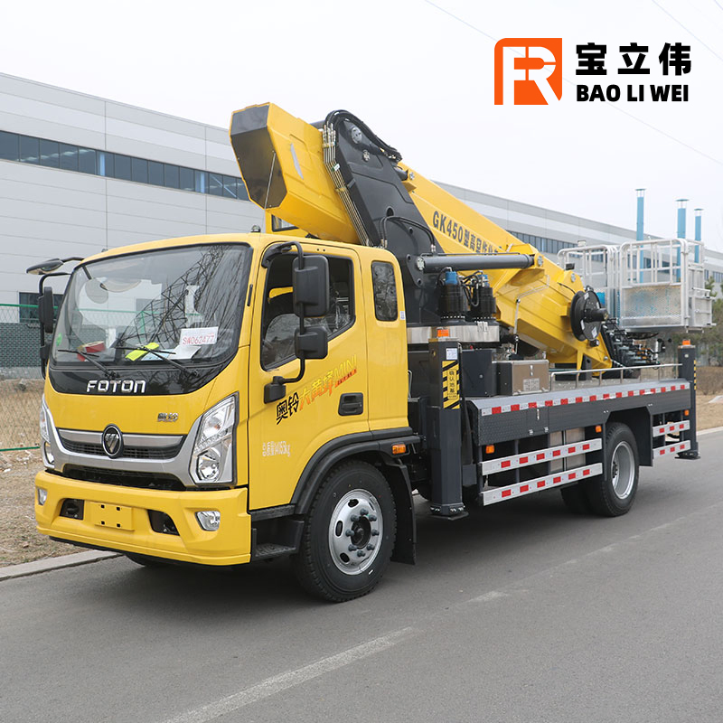 Foton High Altitude Working Truck Truck Mounted Aerial Work Platform 45m Bucket Truck Boom Lift