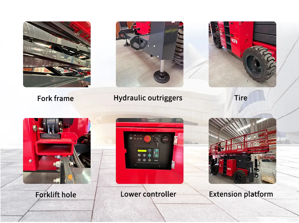 Detail Display of Scissor Lift