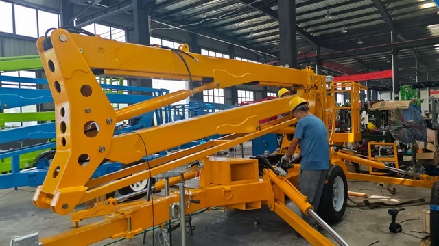 Anugenix Lift warehouse and logistics for aerial work platform storage and shipping