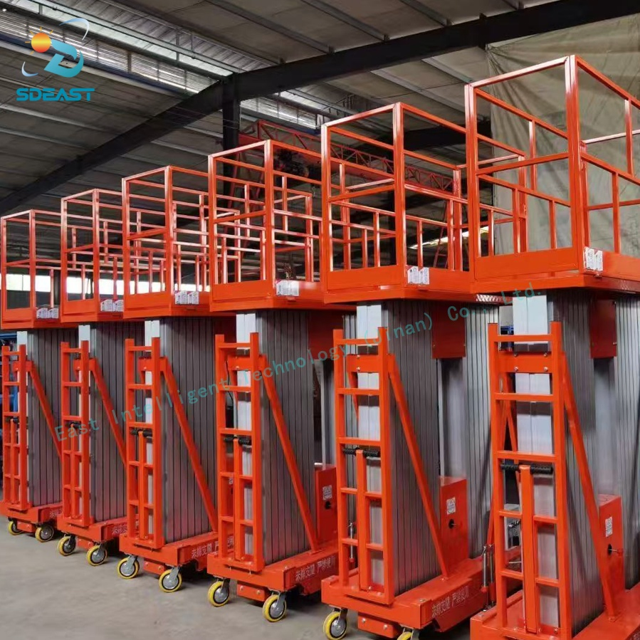 Advanced Redundant Safety System Backup Lift Platform with Integrated Emergency Descent Control for Reliable Elevated Work and Personnel Protection