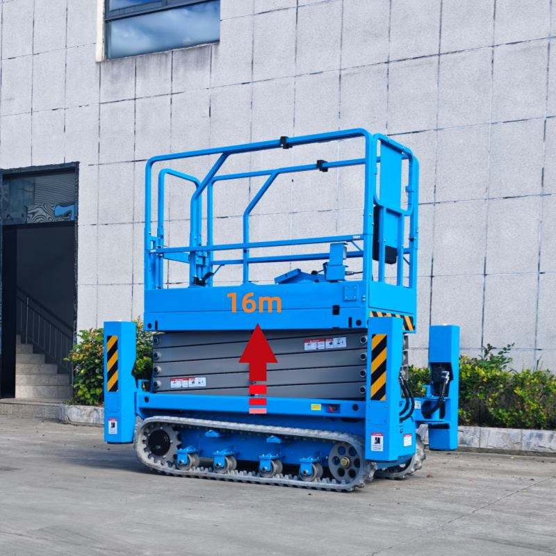 Good Price 4-18m Lift Table Hydraulic Rough Terrain Scissor Lift for Warehouse