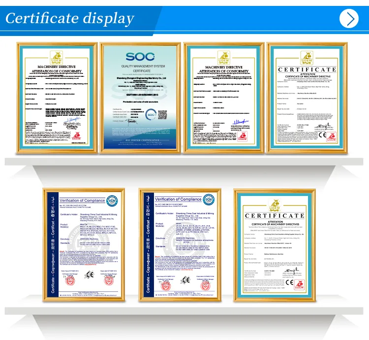 Product Certifications