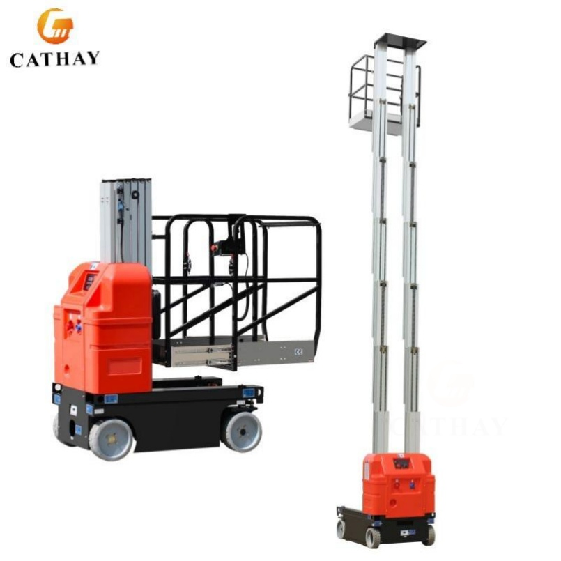 Electric Mobile Elevated Work Platform with Hydraulic Vertical Mast System