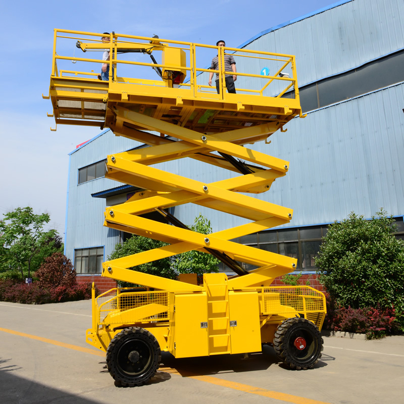 Tracked Scissor Lift 26FT for Sale, CE Approved, Ideal for Rough Terrain and Outdoor Use