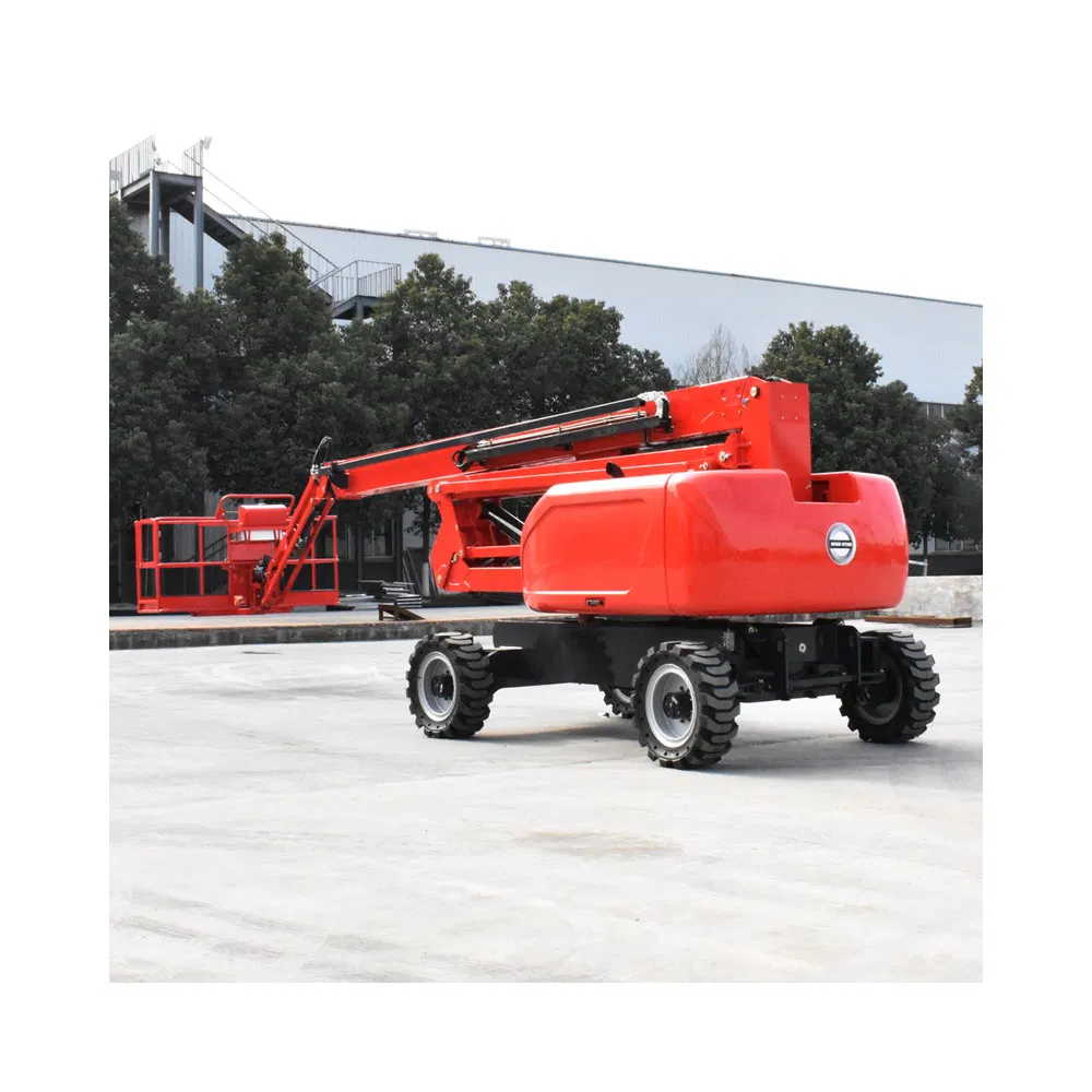Height Aerial Working Platform Self-Propelled Manlift Boom Lift Diesel Articulating Boom Lifts