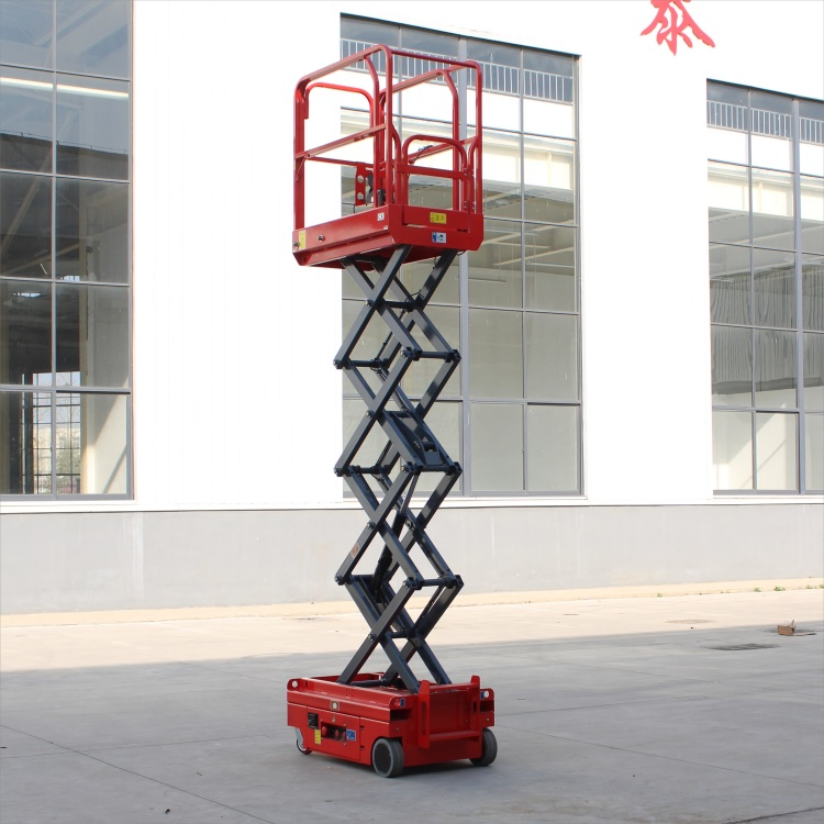 Vift Compact Aerial Work Platform 3m 4m Electric Self-Propelled Scissor Lift Elevator