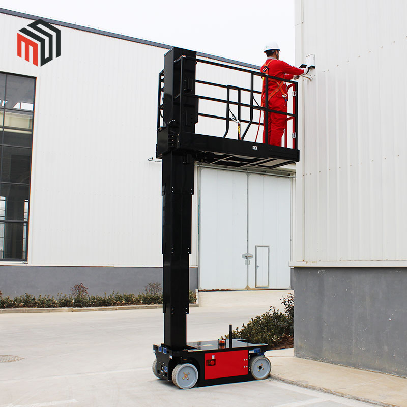 Mobile Aerial Work Platform Telescopic Vertical Mast Lift Platform