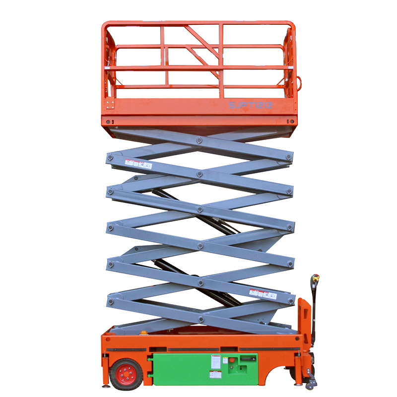 Mobile Small Scissor Lifting Works Platform Cargo Lift Table Elevated Work Platform