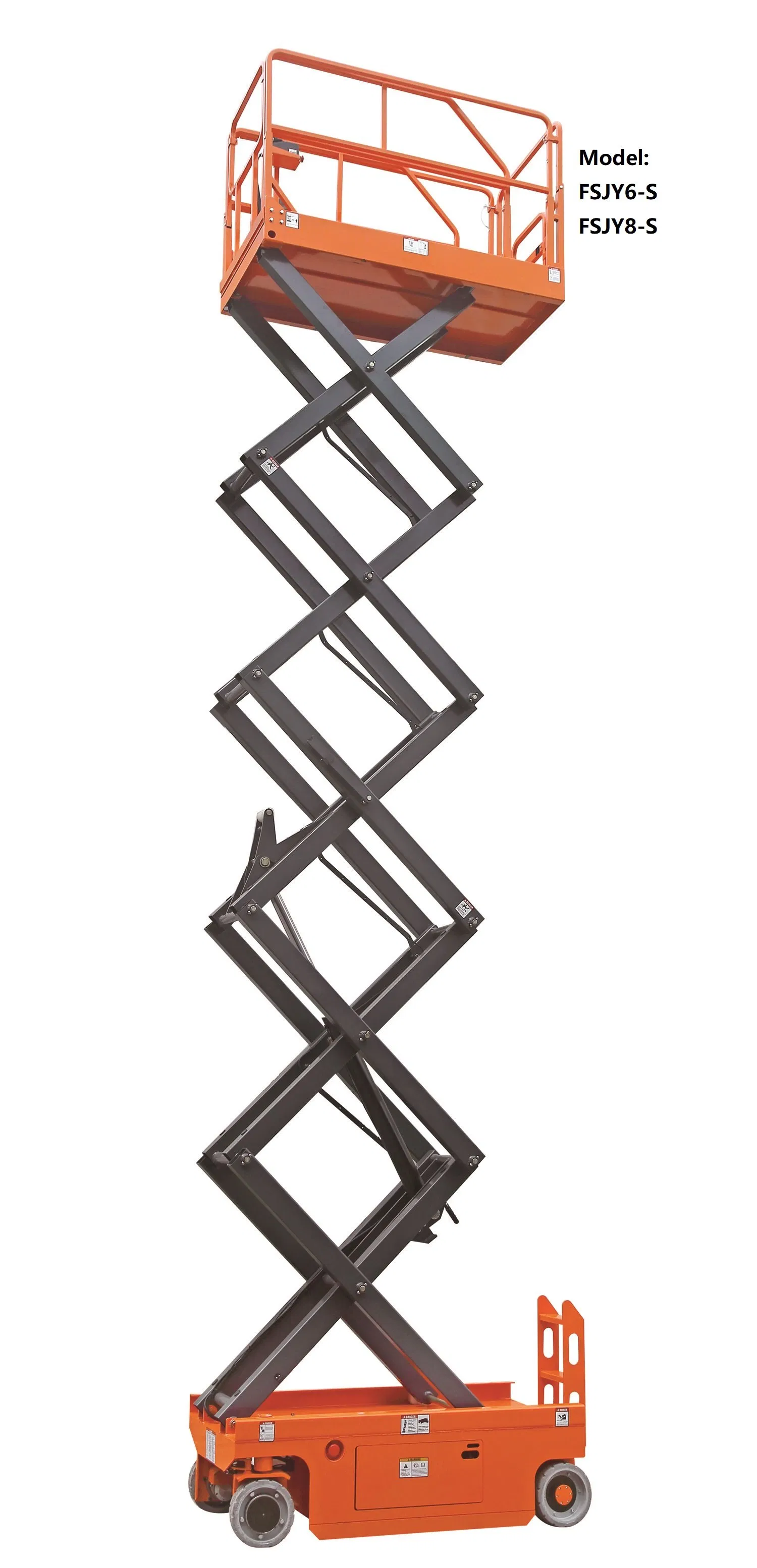 Battery Driven Aerial Work Platform for Indoor and Outdoor Use