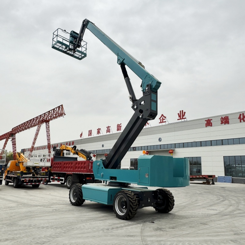 Boom Lift Electric or Safety High Quality 22m-32m Telescopic Boom Flexible Operation