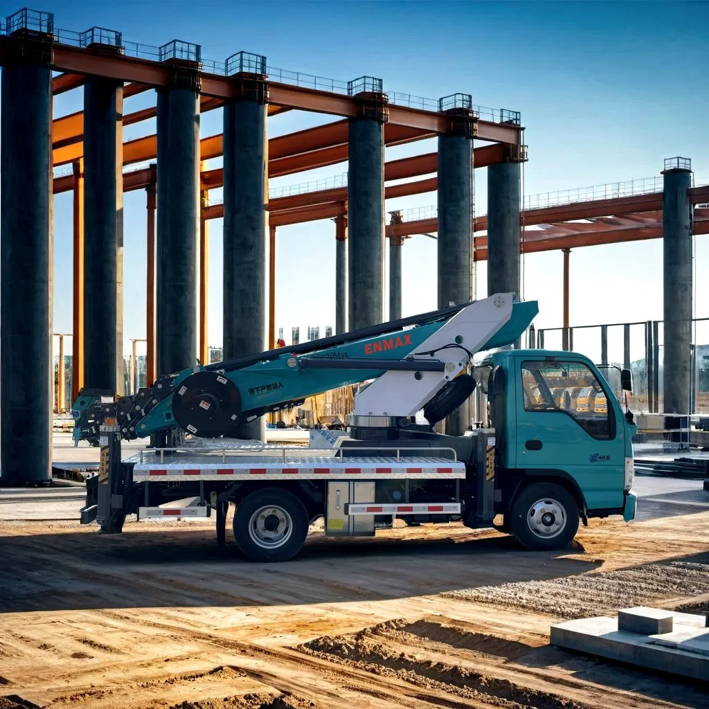 15-30m Manual Remote Control Mobile Elevated Work Platform for Secure High-Altitude Tasks Aerial Lift Work Platform