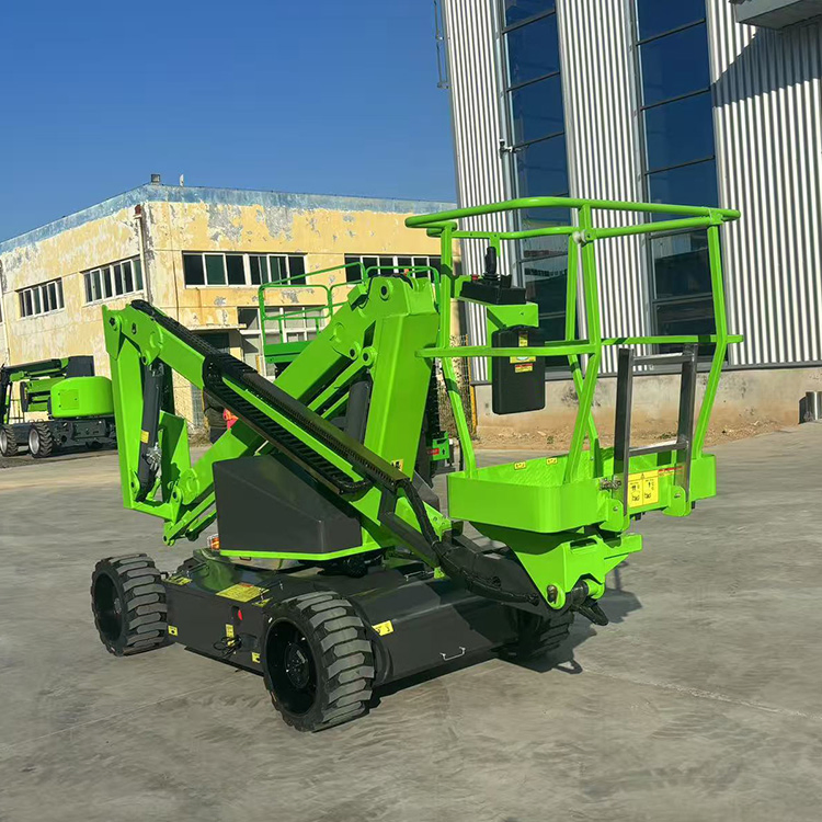 Self-Propelled Articulated Boom Lift, Spider Type Diesel Boom Lift Working Height 20m, for Indoor Maintenance