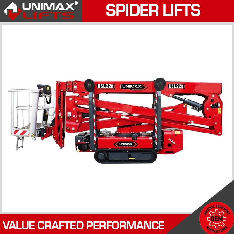 Diesel Jlg and Sinoboom High Reach Spider Models Jlg X20j Sinoboom Gtzz24 Spider Lift Near Me Spider Lifting Equipment Tree Cutting Lift Spider Machine