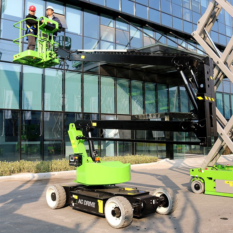 Hight Quality Cherry Picker Trailer Mounted Boom Lift with 14m-20m Working Height and Telescopic Articulated Boom Lift