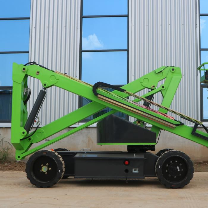 Gp 12m Mega-Capacity Electric Articulating Boom Lift - 400kg Payload -Grade Stability for Extreme Conditions