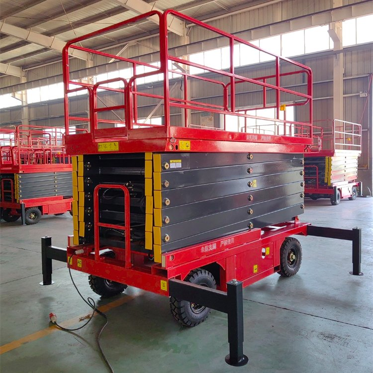 Hydraulic Aerial Work Platform for Indoor Outdoor High Work