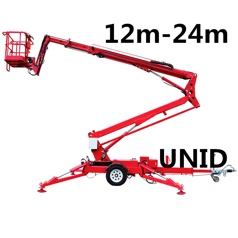 16m 18m 20m Articulating Boom Man Lift 12m 14m Tractor Trailer Boom Lift