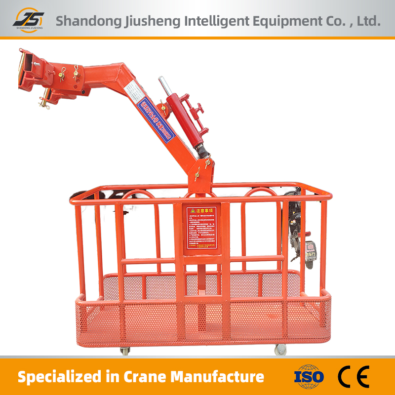 Portable Crane Man Basket 2-Person Capacity for Construction Site Lifting Personnel Platform