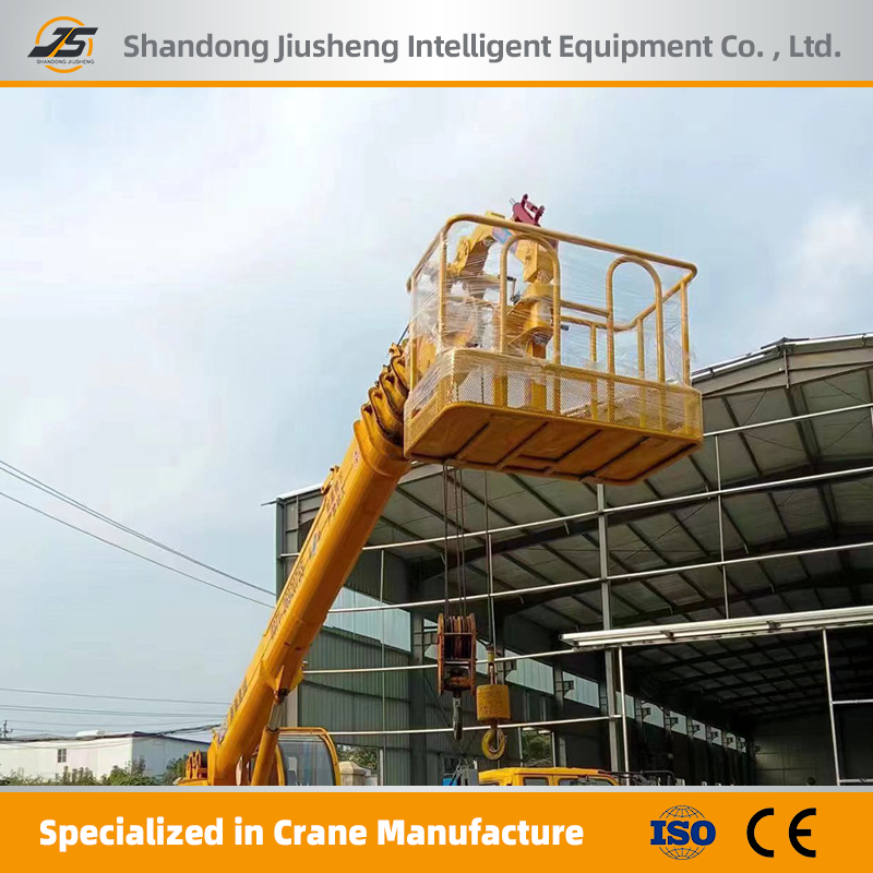 Personnel Basket Platform with Anti-Fall System Systems Lifting Hanging Basket