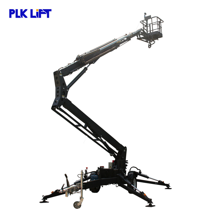 10~24m Diesel Electric Hydraulic Towable Boom Lift