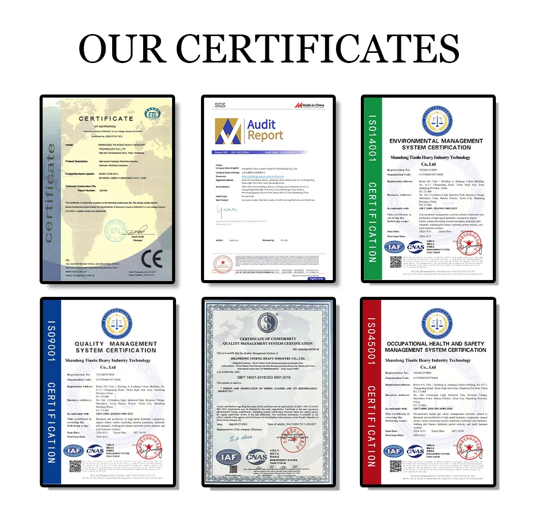 Certifications
