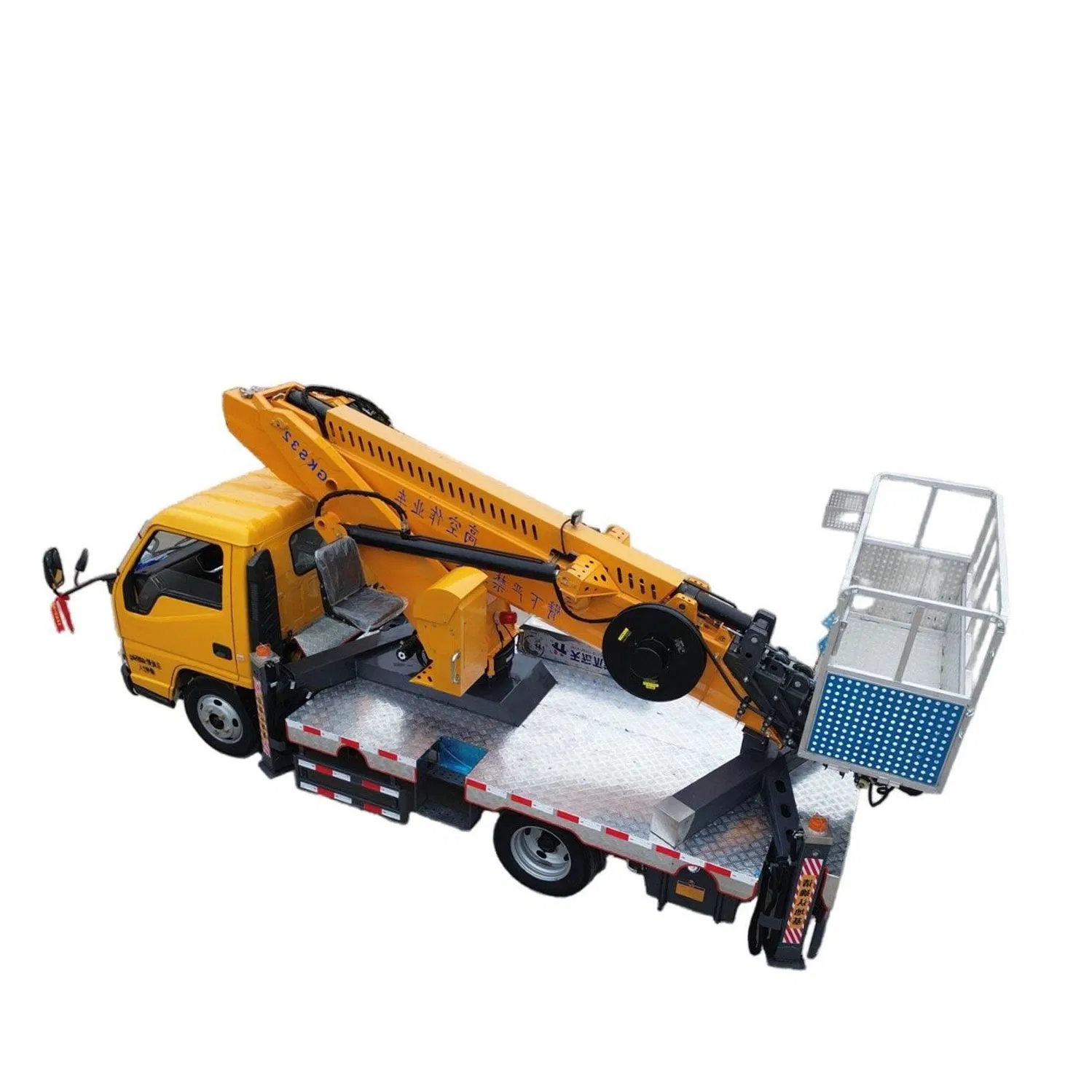 Self-Propelled Hybrid Aerial Work Platform for Outdoor Versatility 32m Lifting Height Small Cranes for Sale